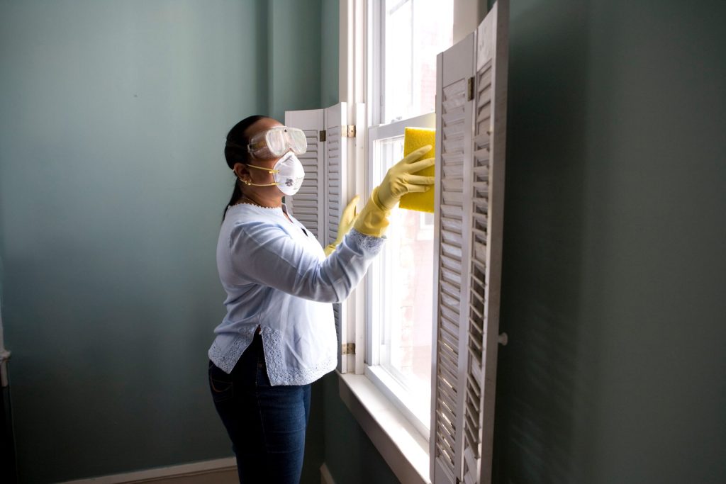cleaning for mold