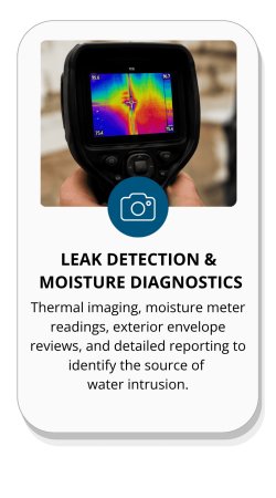 LEAK DETECTION & MOISTURE DIAGNOSTICS